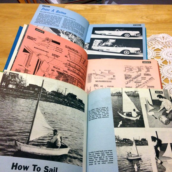 Vintage how-to books - 1961 Popular Mechanix DIY bundle - Picture 8 of 8